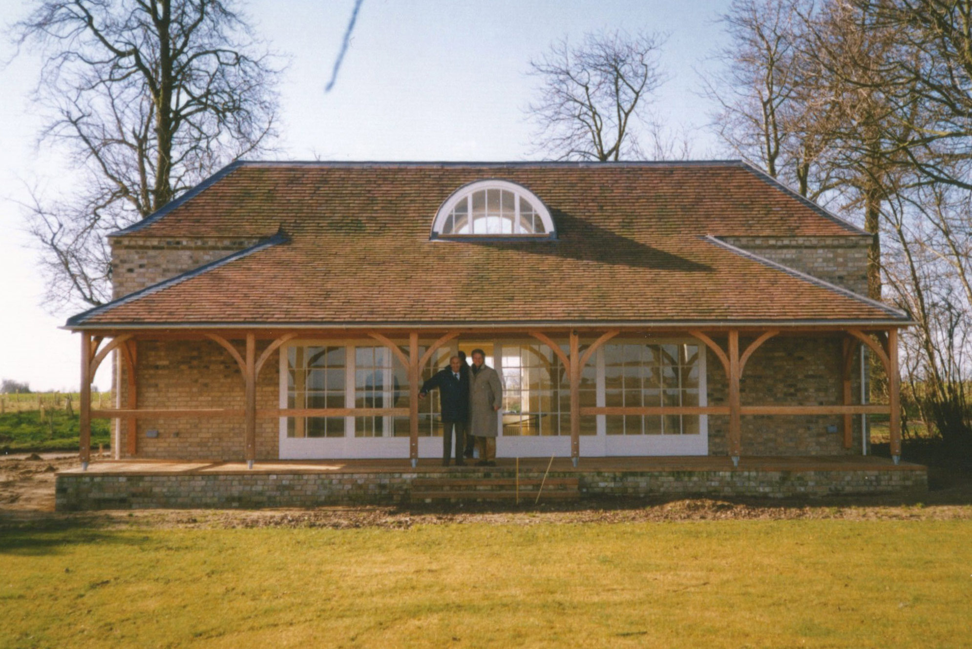 Swimming pool pavillion. Award :  Craftsmanship Award, Suffolk Association of Architects. Hitcham House, Hitcham with SEH French Ltd